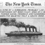 Lusitania Sunk by a Submarine, New York Times, May 4, 1915