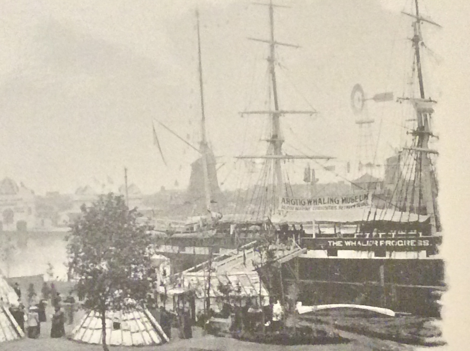 Photograph of Progress displayed at the fair