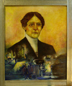 Painting of Augusta Lewis Troup