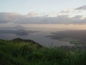 Taal as seen from the Tagaytay Ridge in Cavite Province