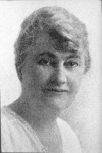 Black and white photograph of Mary Lilly